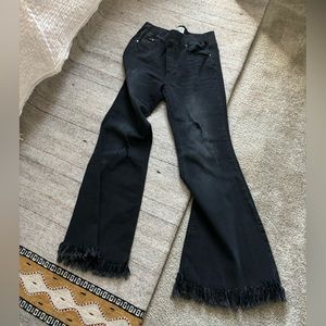 COOL FRAYED BELL BOTTOMS